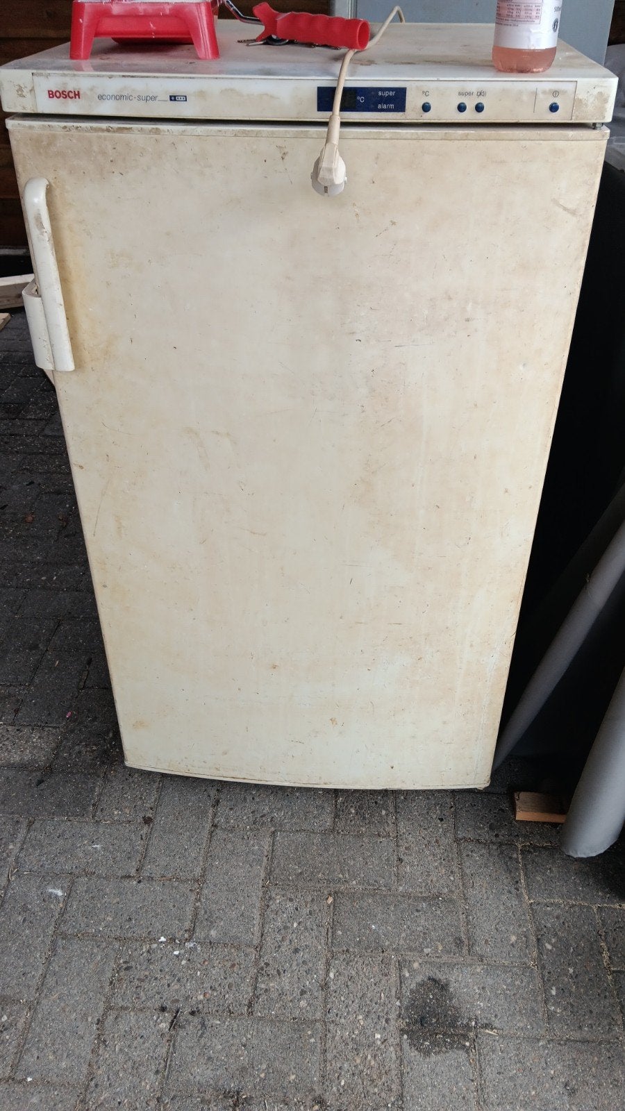 Bosch Economisch-Super Vriezer - Gebruikt, 150 tot 200 liter, Gebruikt, 60 cm of meer, Met aparte vriezer