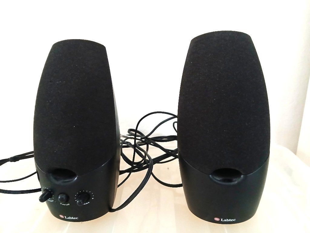 Labtec LCS 1060 speakers luidsprekers voor PC, Computers en Software, Pc speakers, Ophalen of Verzenden, Zo goed als nieuw