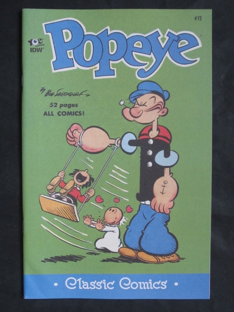 Classic Popeye #12 IDW 2013 By Bud Sagendorf (52 pages), Boeken, Strips | Comics, Eén comic, Amerika, Verzenden, Nieuw
