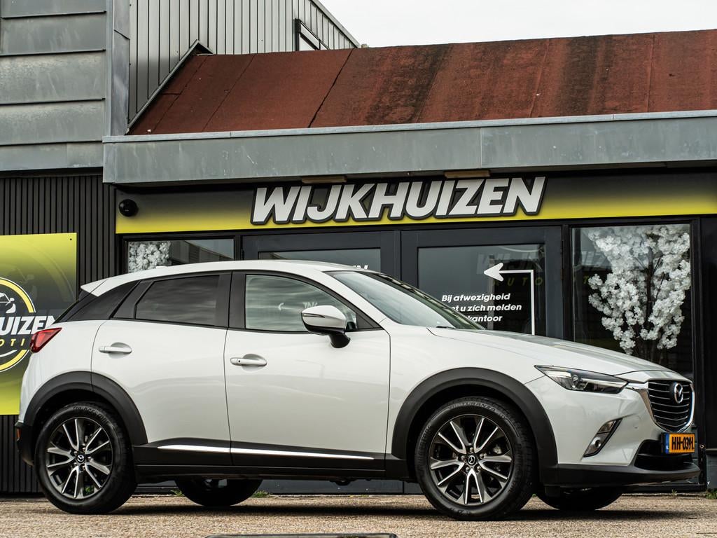 Mazda CX-3 1.5 SkyActiv-D 105 SkyLease GT met Leder ! Climat, Auto's, Voorwielaandrijving, Euro 6, 4 cilinders, Automatische klimaatregeling