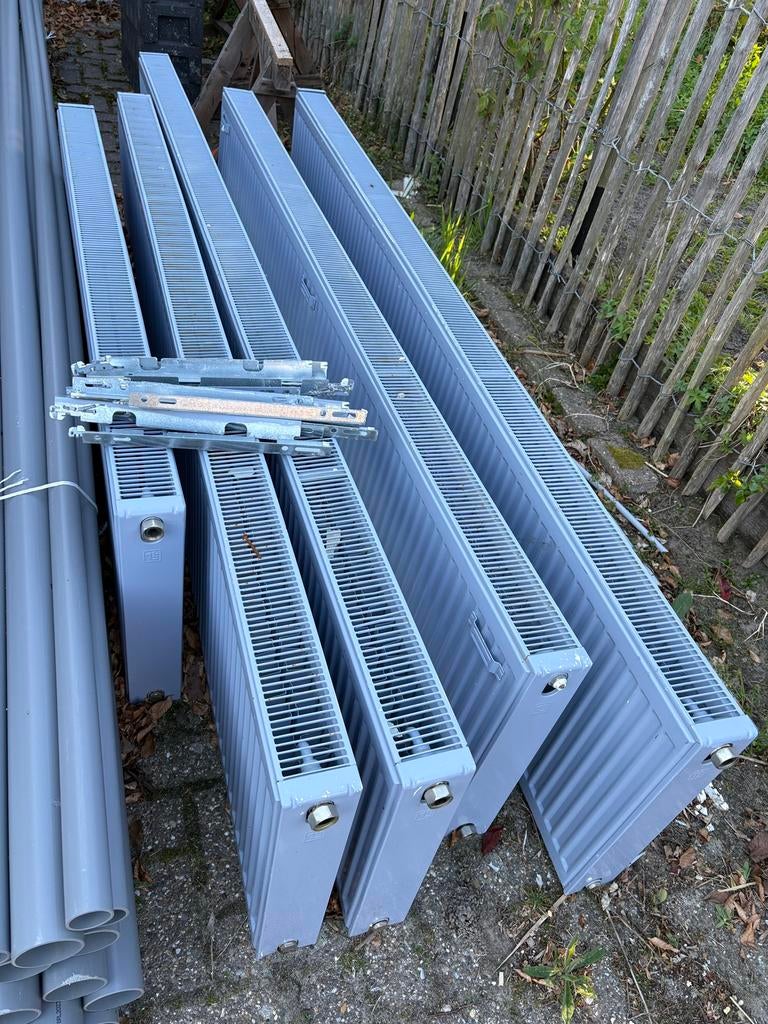 Diverse radiatoren, Doe-het-zelf en Verbouw, Verwarming en Radiatoren, Ophalen, 150 cm of meer, Radiator, 30 tot 80 cm