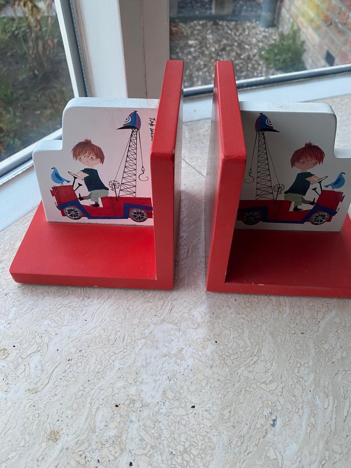 2 paar leuke boekensteunen, Ophalen of Verzenden, Gebruikt