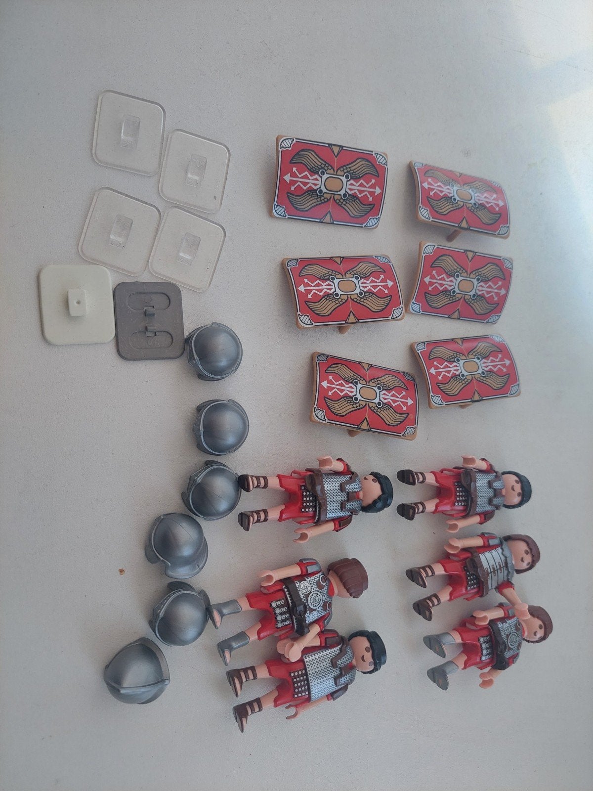 Playmobil Romeins Legioen - 6 Romeinse Soldaten met Schilden, Ophalen, Gebruikt, Complete set, Historisch