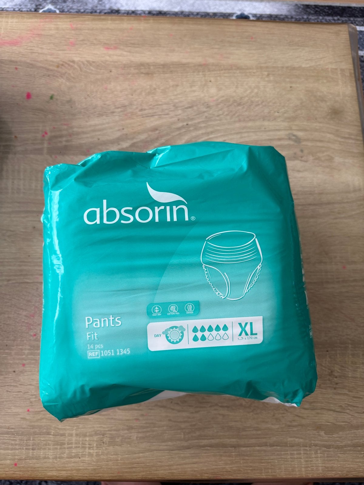 Absorin Incontinentiebroekjes Xl, Ophalen of Verzenden, Nieuw