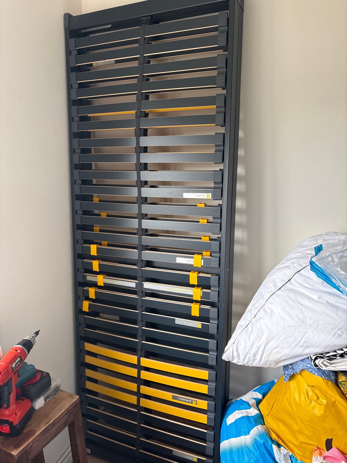 Lattenbodem beter bed 2x 70x200 - Bossflex 400, Ophalen, Gebruikt, Bedbodem, 200 cm