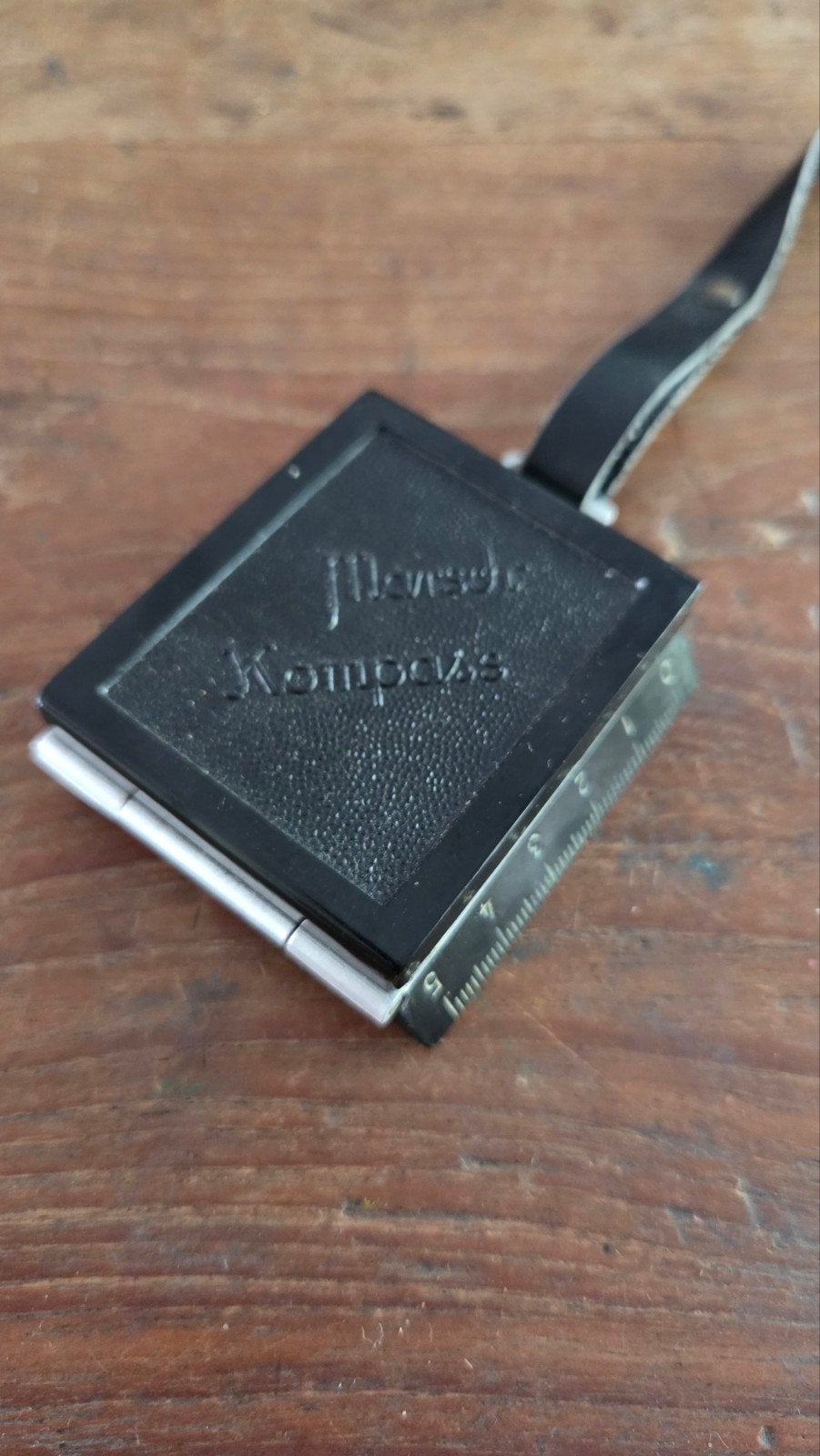 Vintage Militair Kompas - J.M. Kompass D.R.P., Verzamelen, Ophalen of Verzenden, Landmacht, Nederland