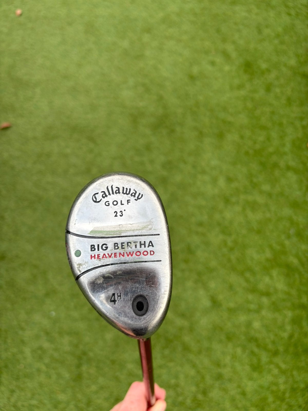 Callaway Big Bertha heavenwood 4 Hybrid, Ophalen of Verzenden, Zo goed als nieuw, Club, Callaway