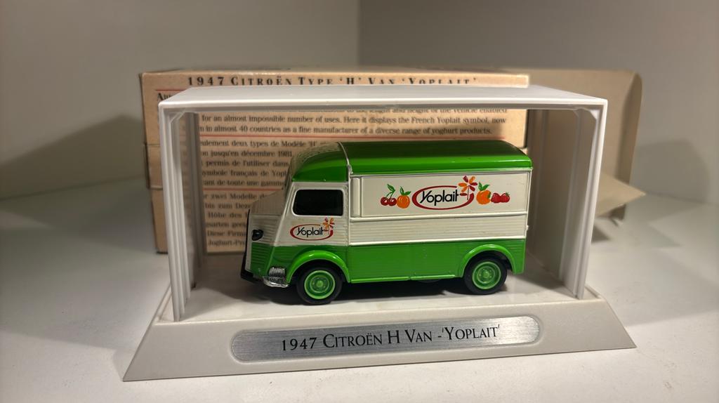 Citroen type h yoplait matchbox 1.43, Auto, Ophalen of Verzenden, A, A