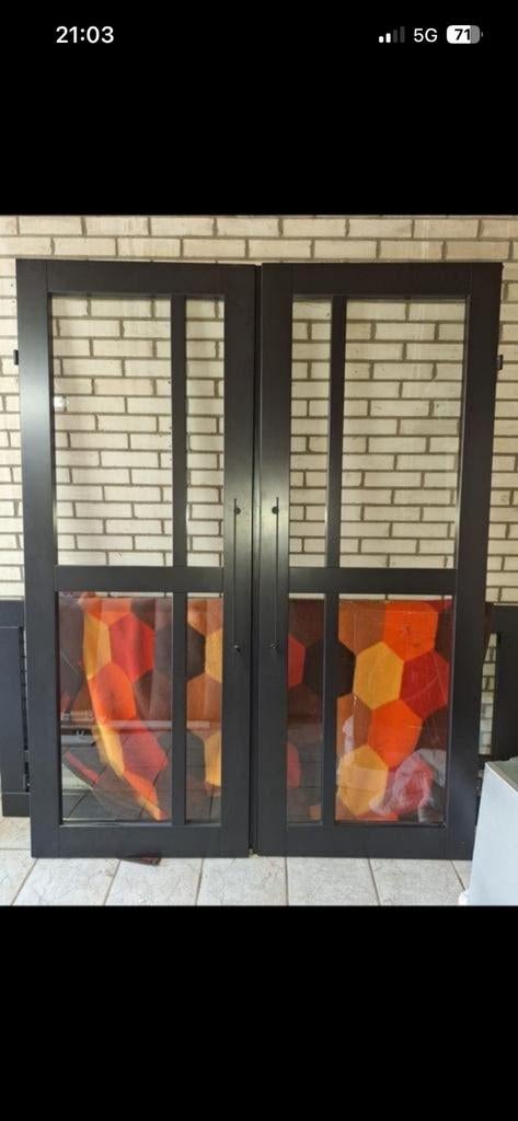 Diverse deuren: Binnen-, buiten- en glazen deuren, Ophalen, Gebruikt, 80 tot 100 cm, Overige typen
