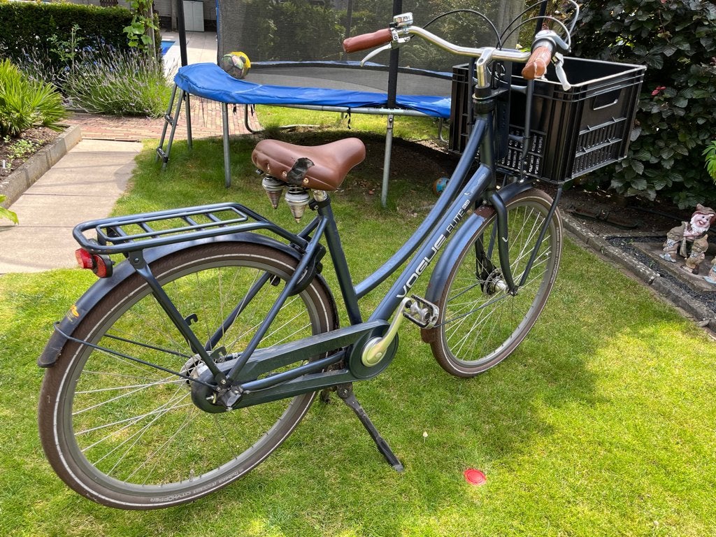 Stationsfiets,dames, Gebruikt, Versnellingen, 50 tot 53 cm, Schijfrem