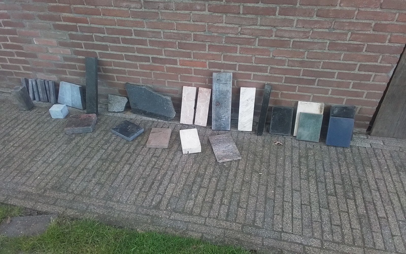 Sokkels hardsteen, voetstuk, platen, Ophalen of Verzenden
