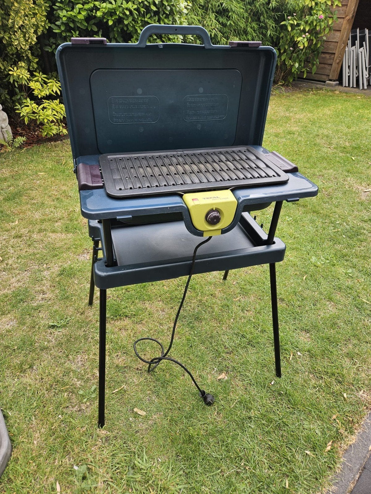 Elektrische barbecue van Tefal, Tuin en Terras, Elektrische barbecues, Ophalen, Gebruikt, Tefal