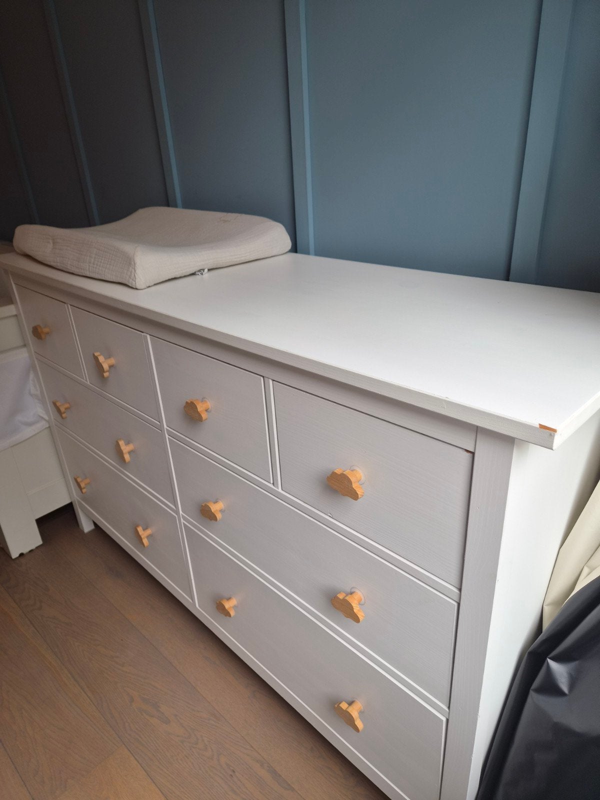 IKEA Hemnes ladekast met 8 lades, Ophalen, Gebruikt, 100 tot 150 cm, 150 tot 200 cm