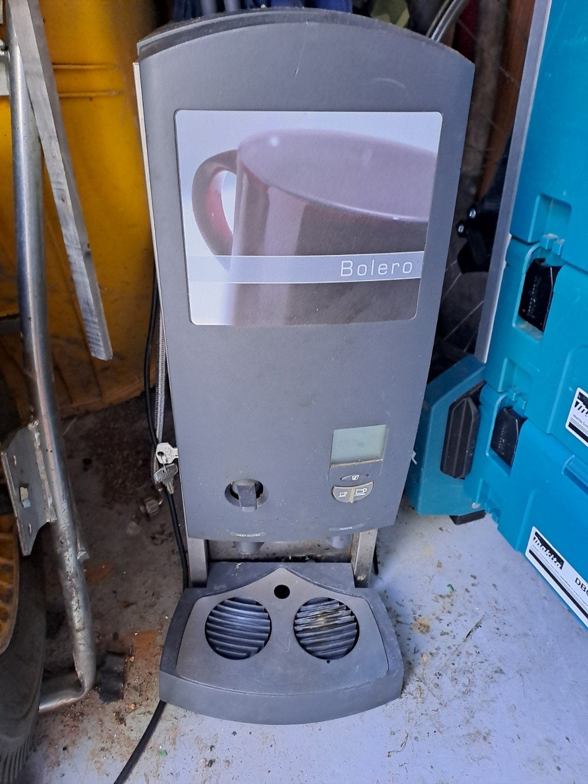 koffie machine, Ophalen, Koffiemachine