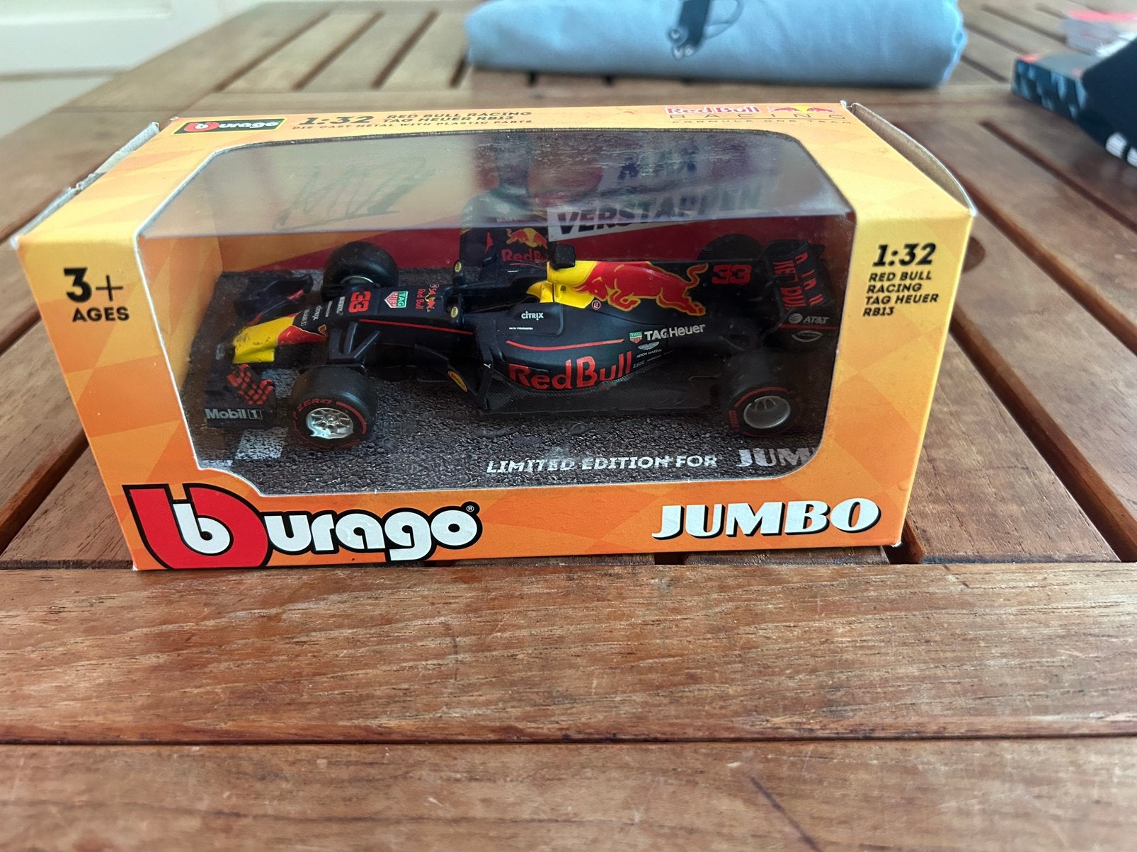 Red Bull Racing TAG Heuer RB13 Max Verstappen, Hobby en Vrije tijd, Modelauto's | 1:32, Nieuw, Ophalen of Verzenden