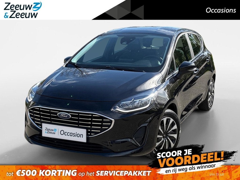 Ford Fiesta 1.0 EcoBoost Hybrid Titanium 125PK | 1e Eigenaar, Voorwielaandrijving, 12 maanden, Gebruikt, Origineel Nederlands
