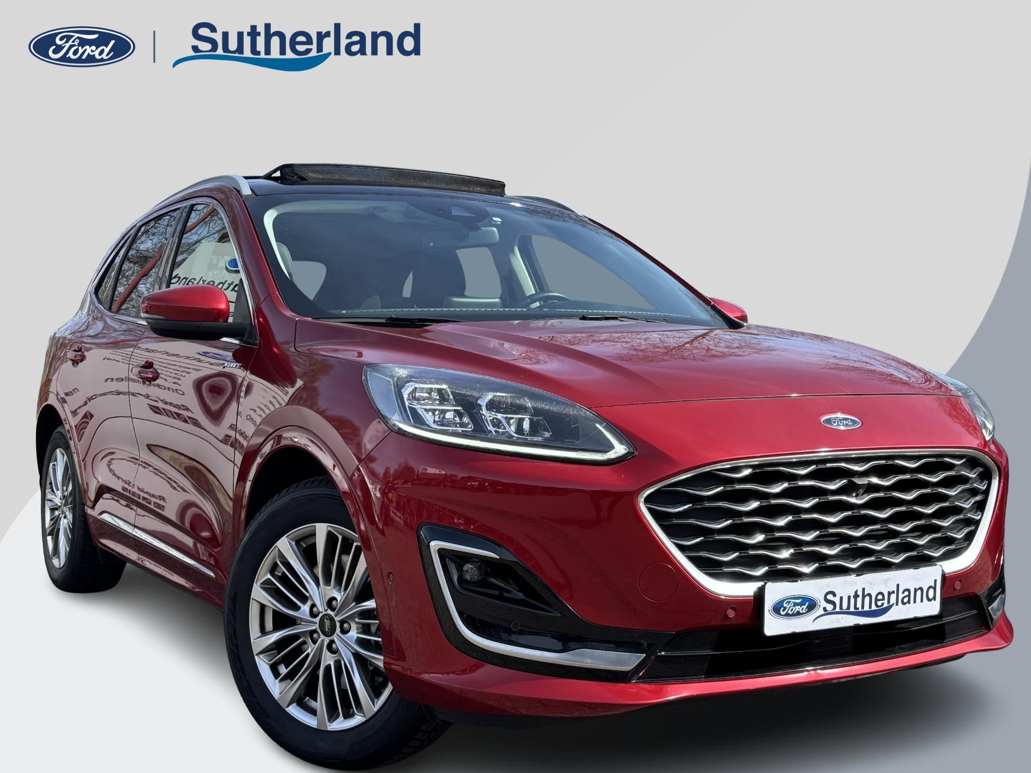 Ford Kuga 2.5 PHEV Vignale |225pk | Panoramadak | Adaptive c, Auto's, 14 kWh, Gebruikt, Euro 6, 4 cilinders