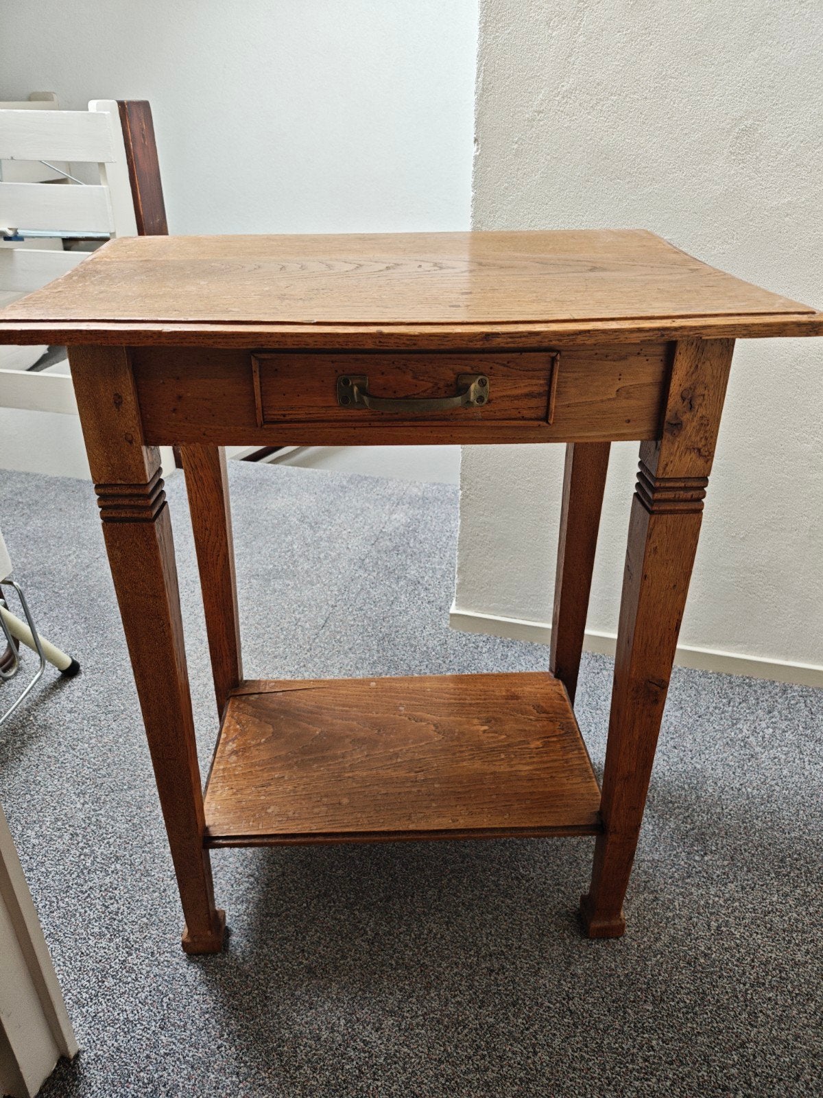 antiek tafeltje 1870, Ophalen