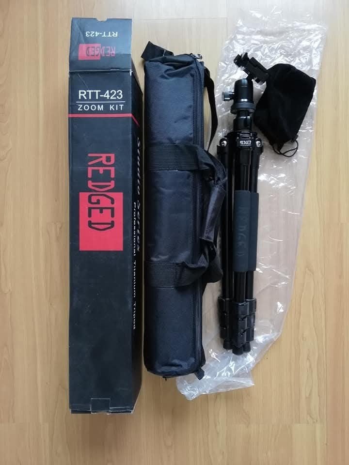 Statief Redged RTT 423 Studio Titanium Statief (met Rt1 balh