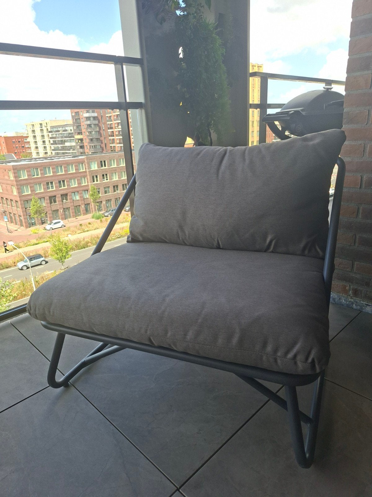 Prachtige lounche stoel., Tuin en Terras, Ophalen, Zo goed als nieuw, Metaal