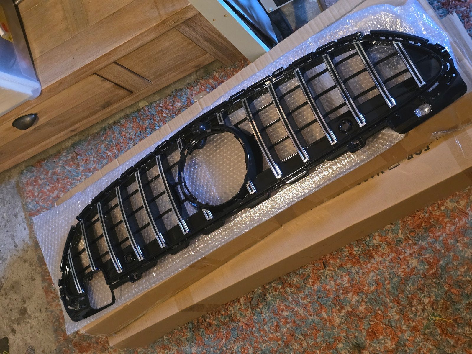 NIEUW Mercedes W206 Panamericana Grill Nieuw AMG bodykit, Voor, Mercedes-Benz, Nieuw, Ophalen of Verzenden