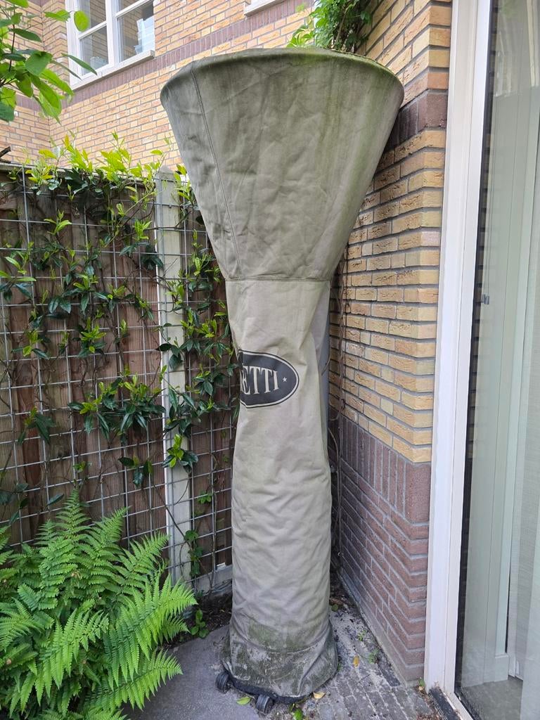 BORETTI Terrasverwarmer op gas met hoes, Tuin en Terras, Terrasverwarmers, Ophalen, Gebruikt, Gas, Vloer