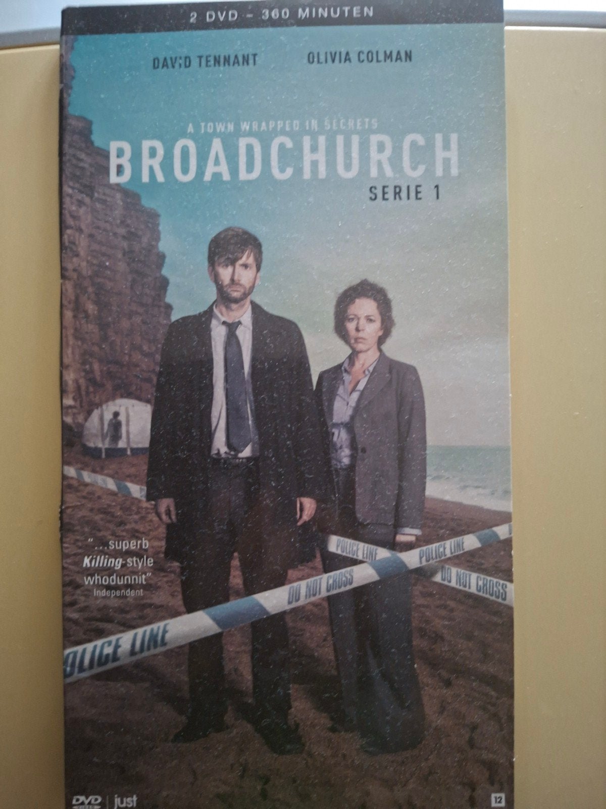 Broadchurch - Serie 1 (DVD) - Zo goed als nieuw, Engels, Nederlands, Ophalen of Verzenden, Zo goed als nieuw