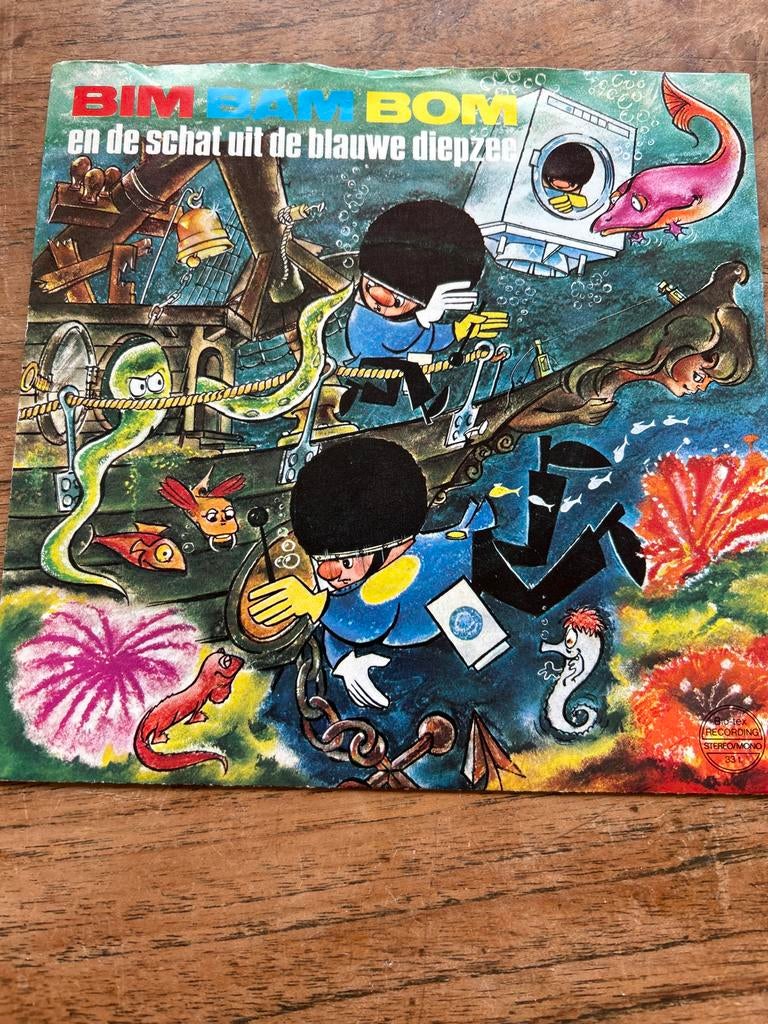 Bim Bam Bom en de schat uit de blauwe diepzee LP, Ophalen of Verzenden, Gebruikt