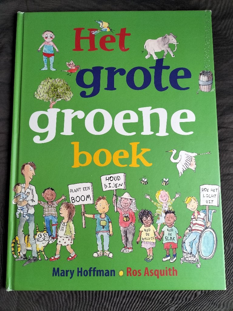 Mary Hoffman - Het grote groene boek