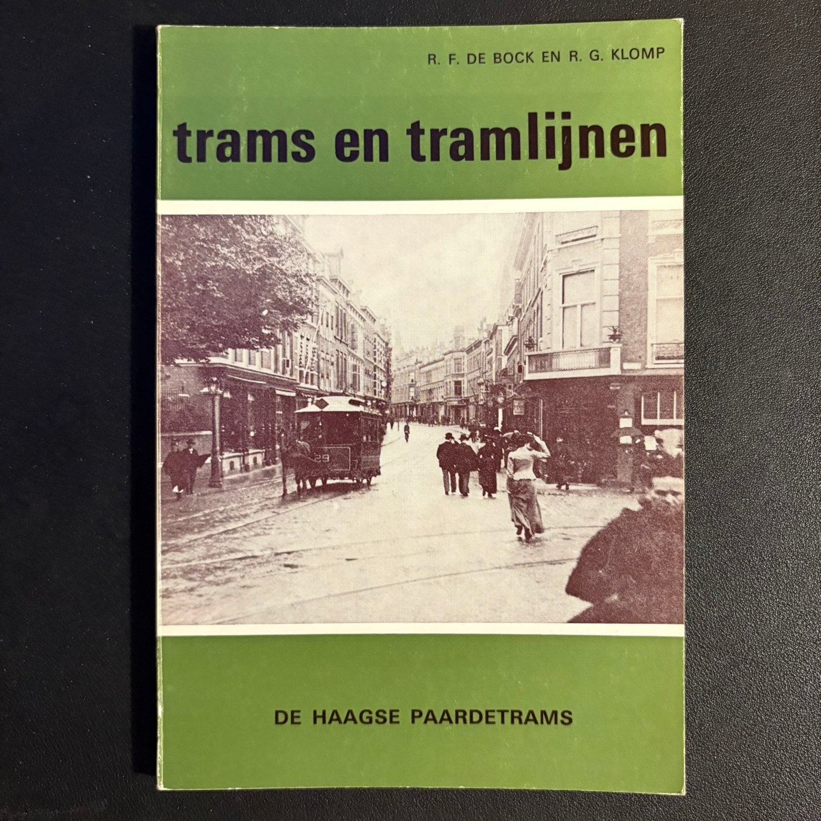 De Haagse paardetram (1975), Ophalen of Verzenden, Zo goed als nieuw, Tram, Boek of Tijdschrift
