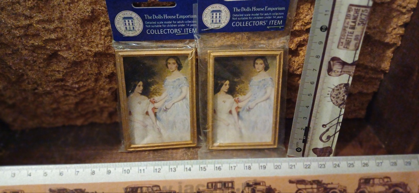 schilderijtjes, Ophalen of Verzenden, Nieuw, Poppenhuis
