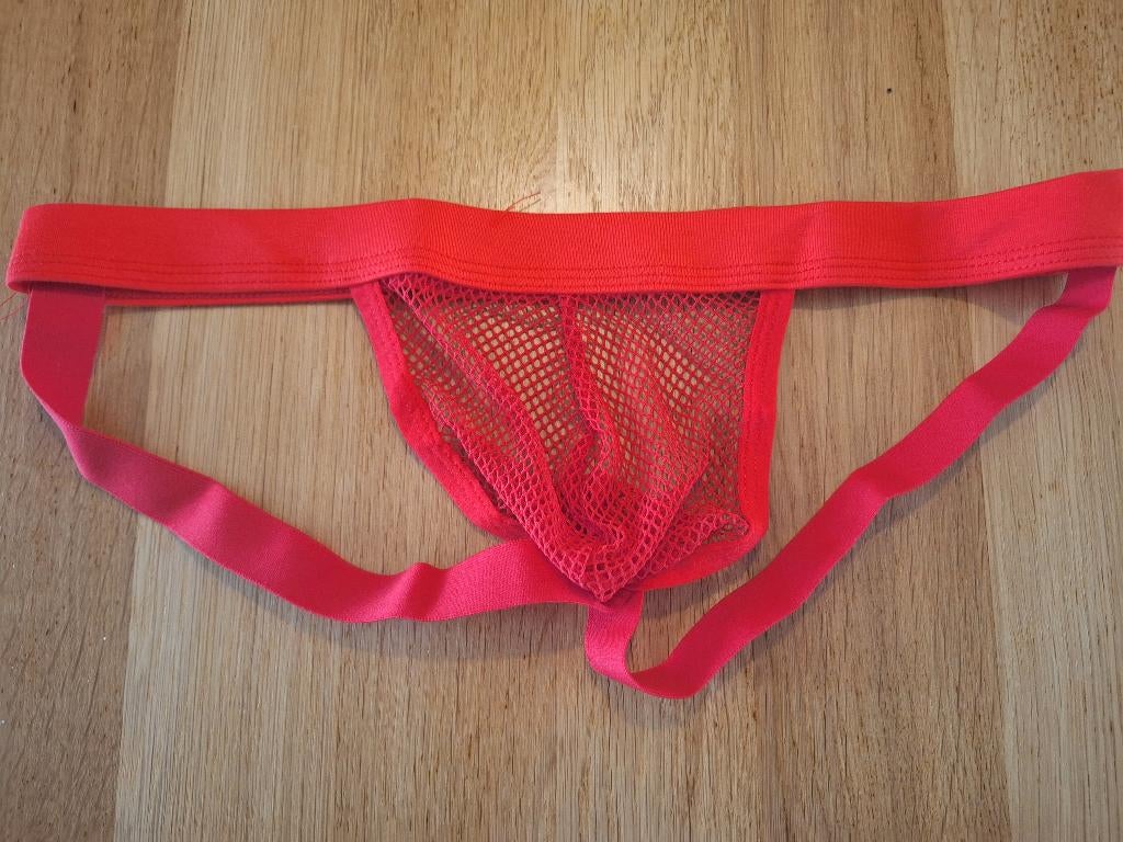 heren jockstrap maat L, Kleding | Heren, Verzenden, Rood, Overige typen