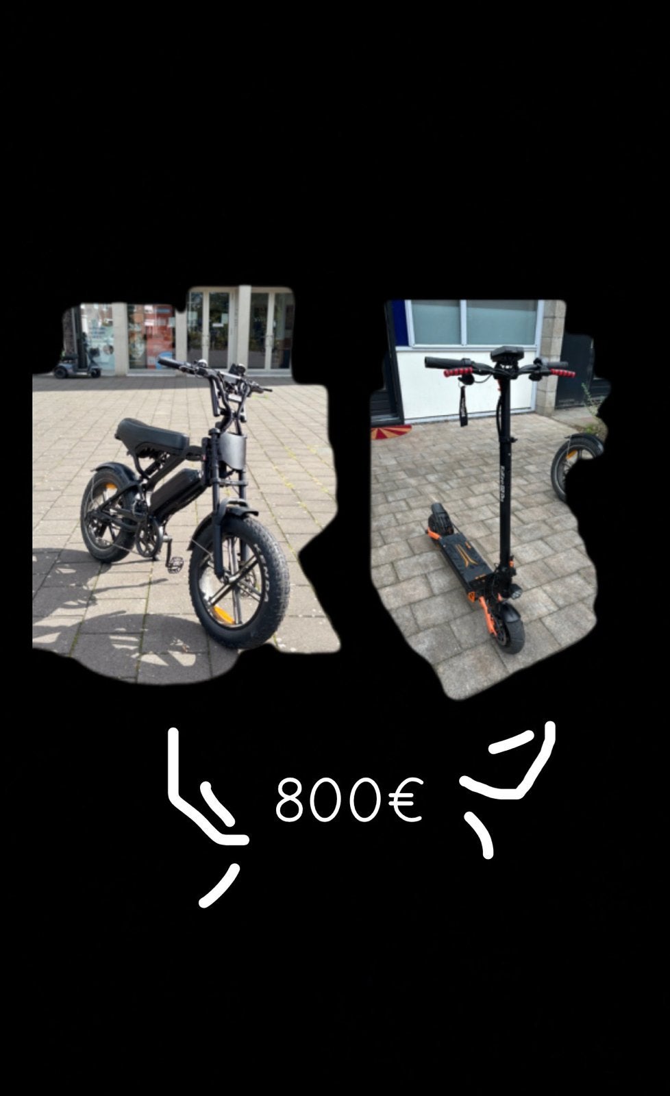 Fatbike v20 pro KuKirin G2 Pro elektrische step, Gebruikt, 51 tot 55 cm, 50 km per accu of meer, Ophalen