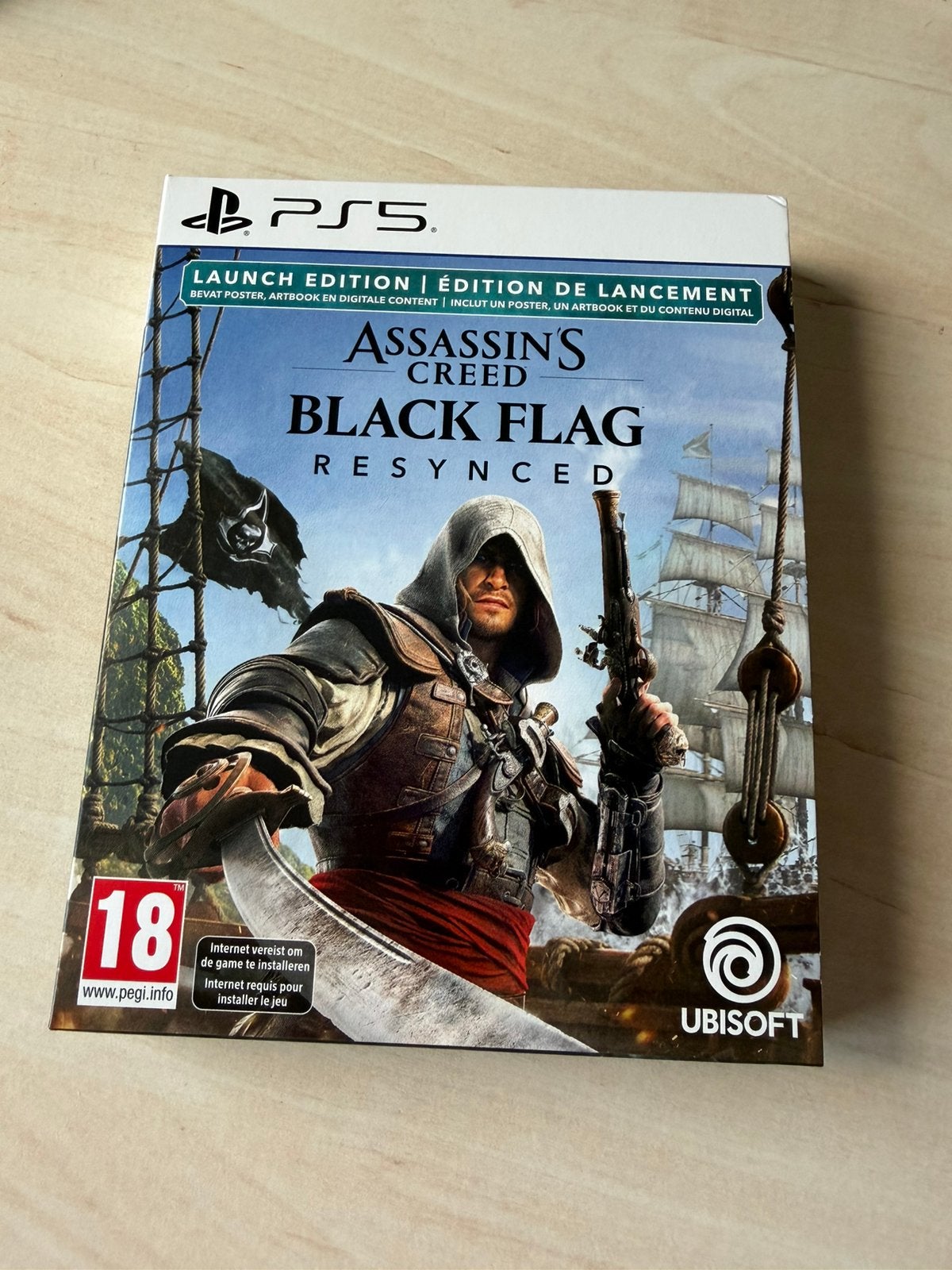 Assassins Creed Black Flag Resynced Launch Edition PS5, Spelcomputers en Games, Games | Sony PlayStation 5, Ophalen, Zo goed als nieuw