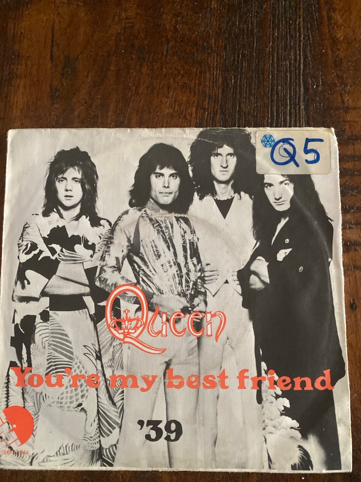Queen - You're My Best Friend / '39 (7 inch vinyl single), Cd's en Dvd's, Vinyl Singles, Gebruikt, 7 inch, Ophalen of Verzenden