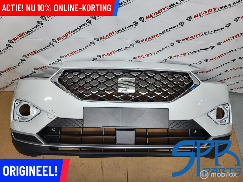 Voorbumper SEAT TARRACO LOK1 L0K1 GRILL GRILLE BUMPER 6X PDC, Voor, Nieuw, Ophalen of Verzenden, Bumper
