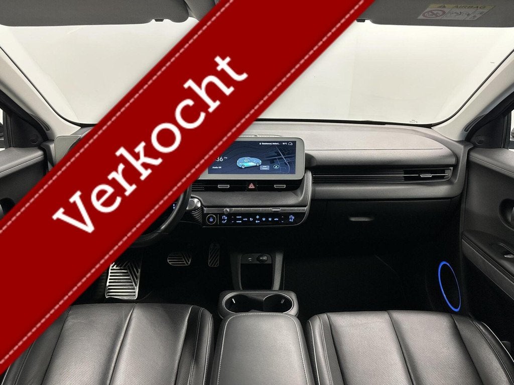 Hyundai IONIQ 5 Connect+ 73kWh LEER 100% SOH CAMERA STUUR/ST, Auto's, Hyundai, Automaat, Gebruikt, Zwart, Met garantie (alle)