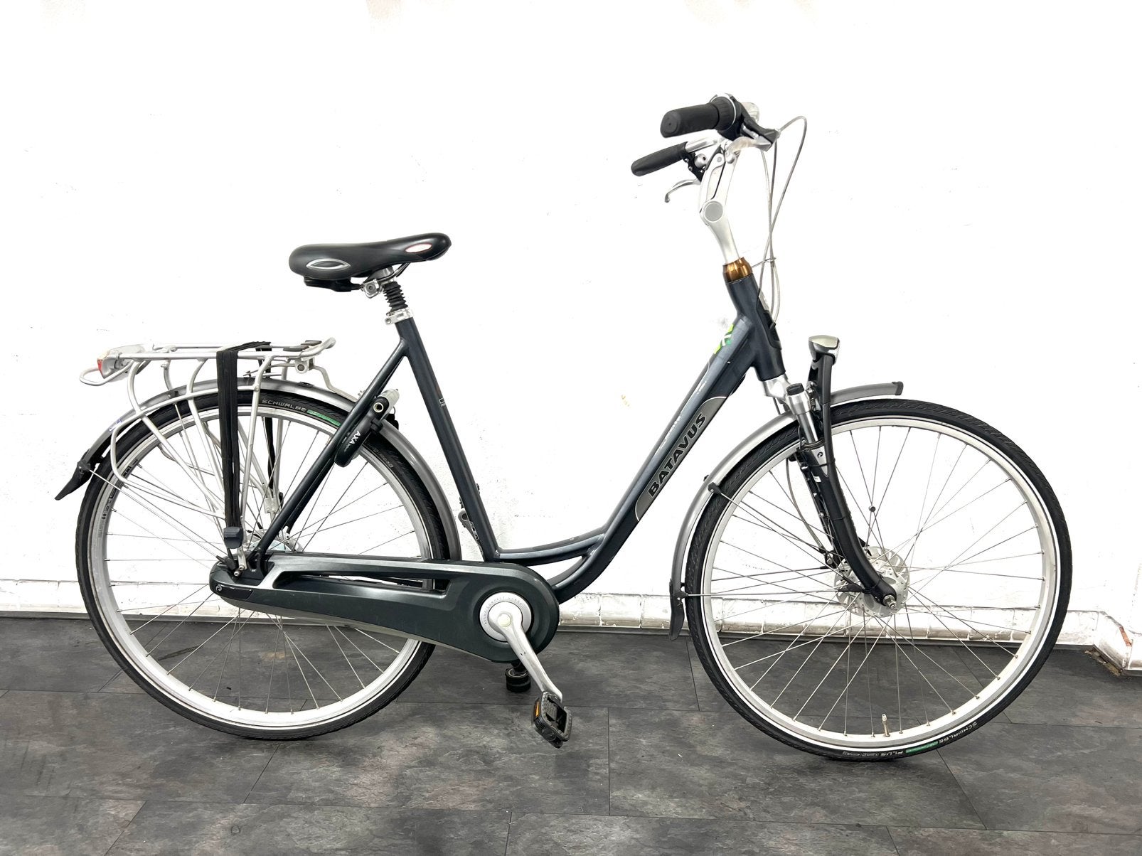 Batavus Monaco Dames Fiets Aluminium Frame, Versnellingen, Batavus, Zo goed als nieuw, 56 cm of meer
