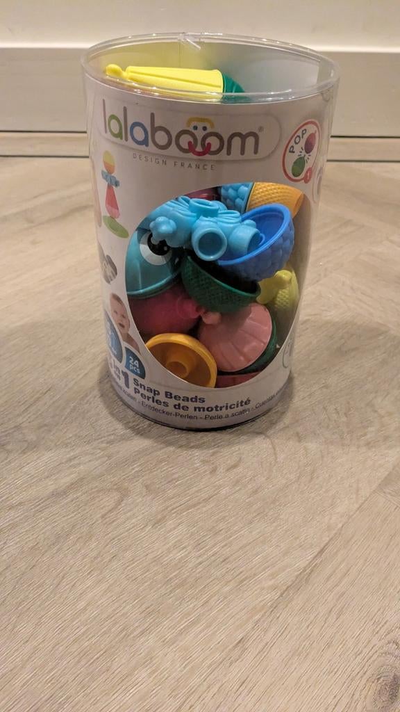 Lalaboom kralen 28 stuks - Montessori speelgoed, Ophalen of Verzenden, Zo goed als nieuw, Overige typen