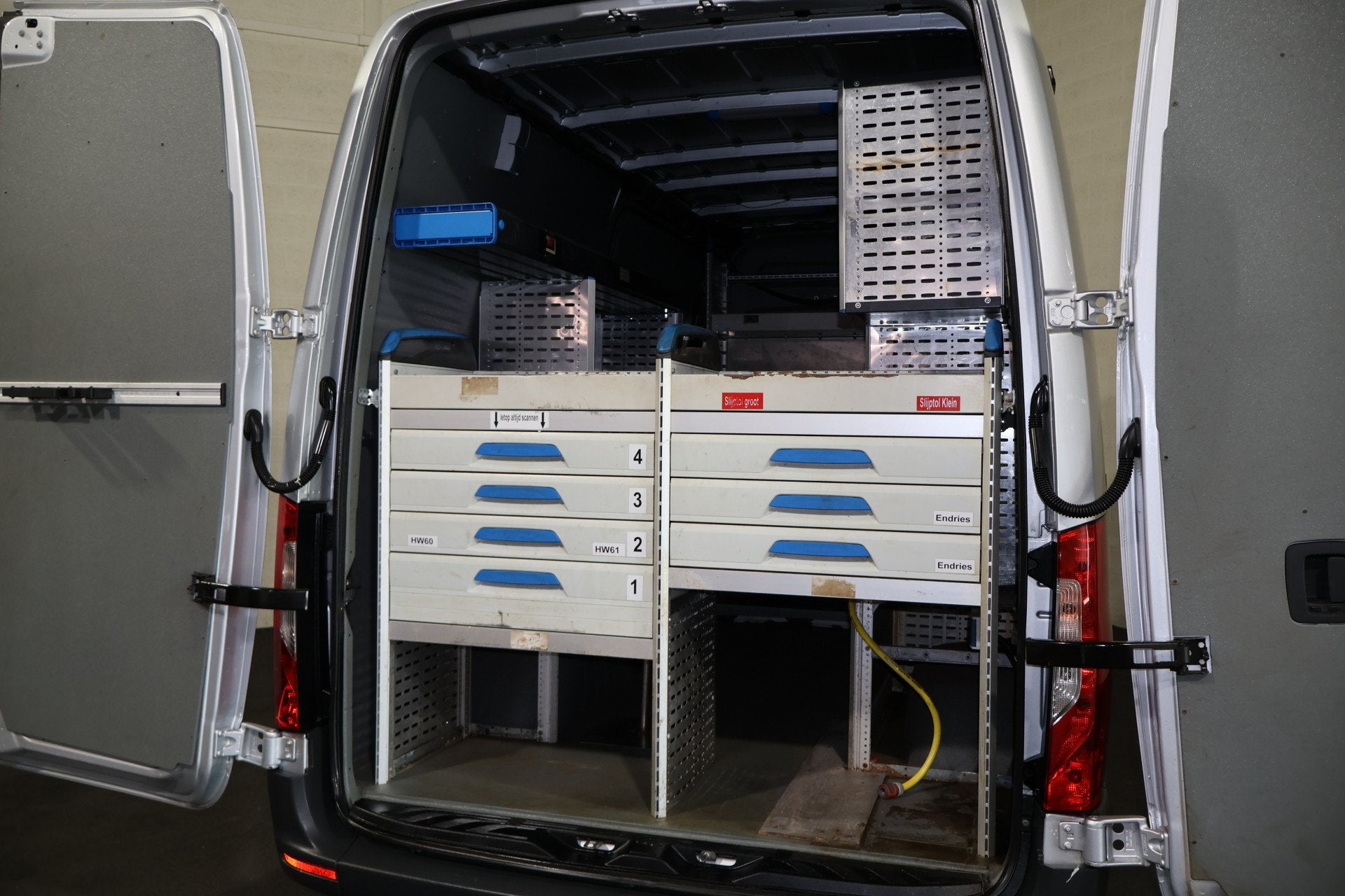 Mercedes-Benz Sprinter 514 CDI L2 H2 Automaat 2x Schuifdeur, Automaat, Achterwielaandrijving, Gebruikt, Euro 6