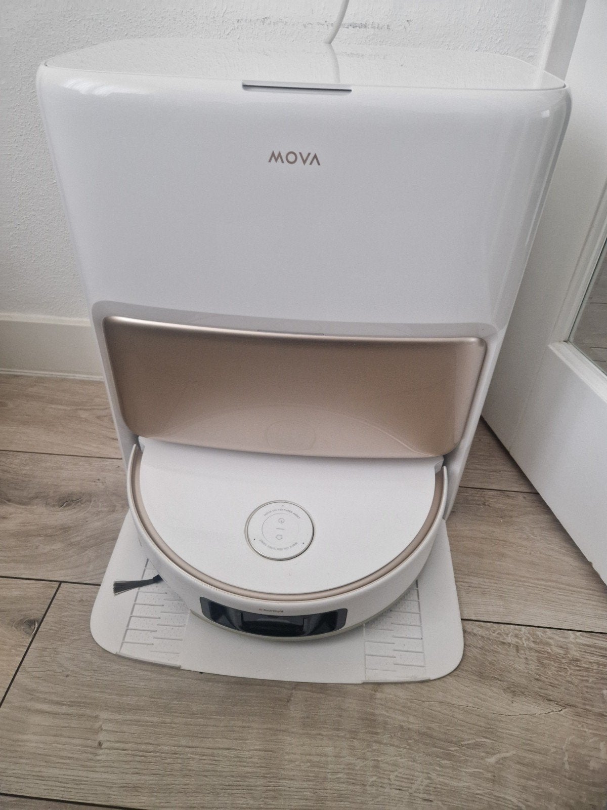 Dreame mova v50 ultra complete robotstofzuiger met dweil, Witgoed en Apparatuur, Stofzuigers, Ophalen of Verzenden, Zo goed als nieuw