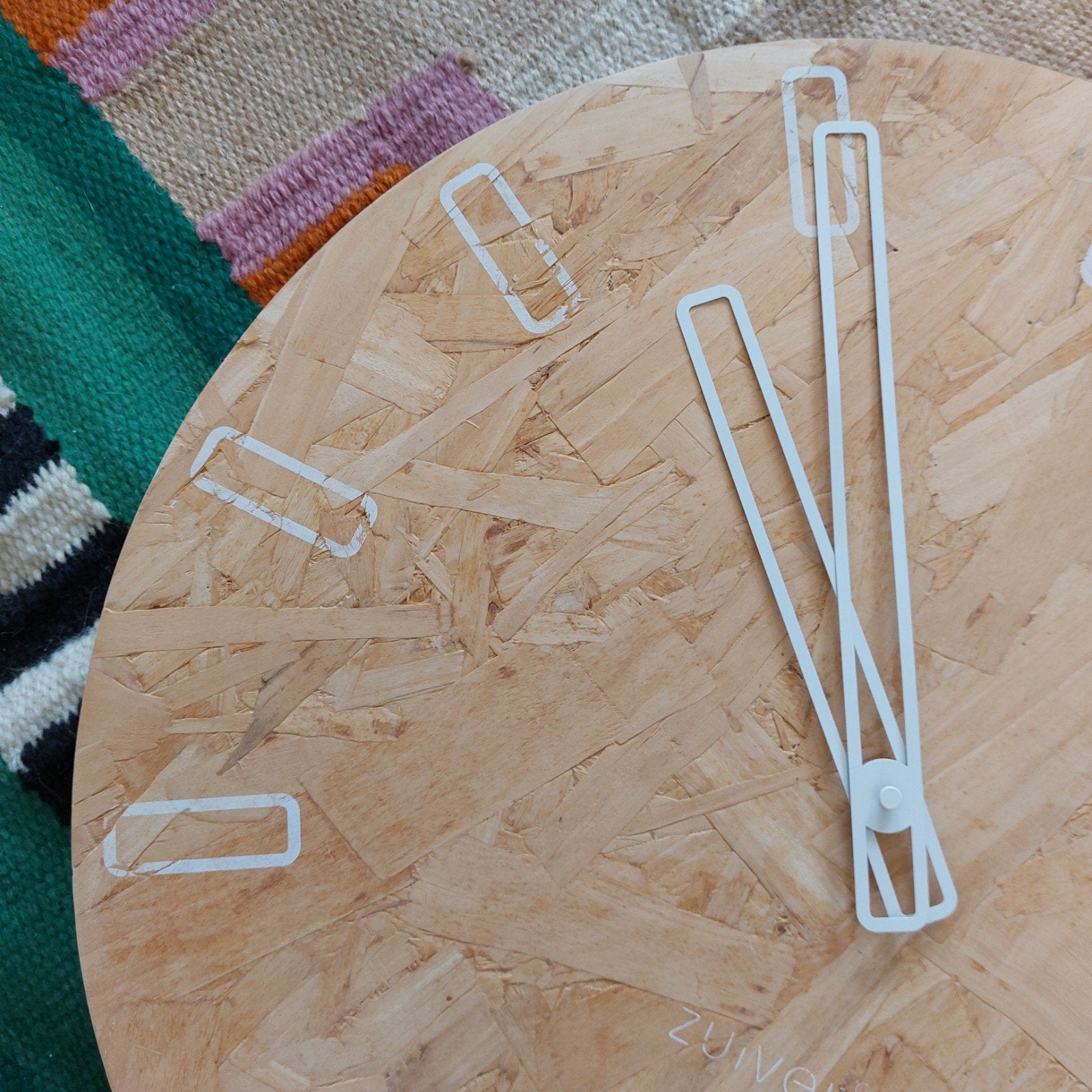 Wandklok van het merk Zuiver, Ophalen, Gebruikt, Analoog, Wandklok