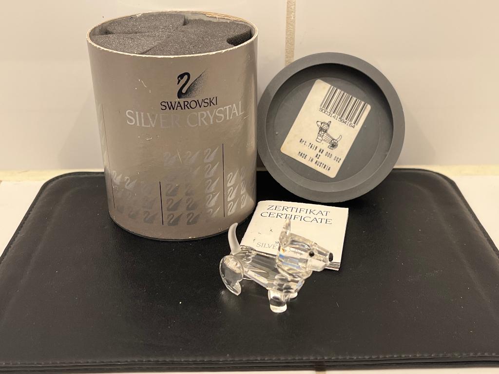 Swarovski Terriër Hond, Ophalen of Verzenden, Gebruikt, Figuurtje