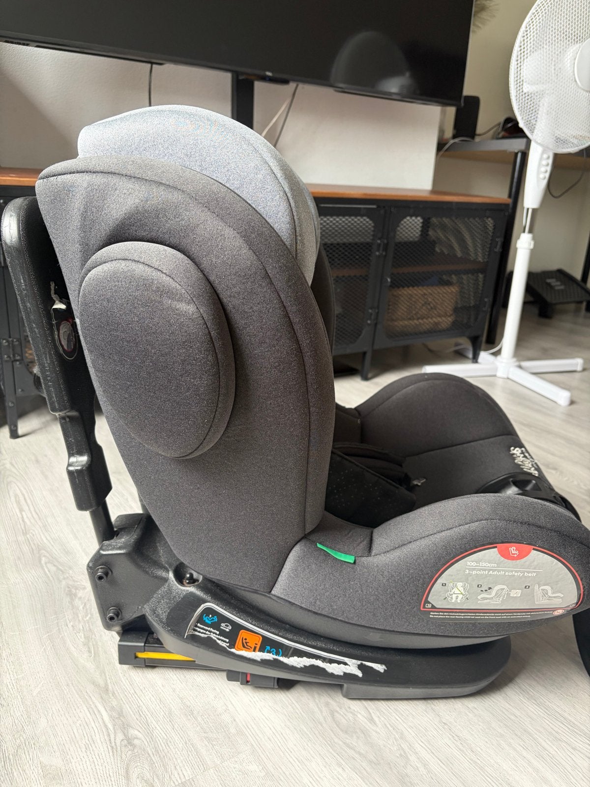 Set van 2: Fable&Kids NOBLE i-Size Autostoel (360 Isofix) G, Gebruikt, 0 t/m 18 kg, Verstelbare rugleuning, Isofix
