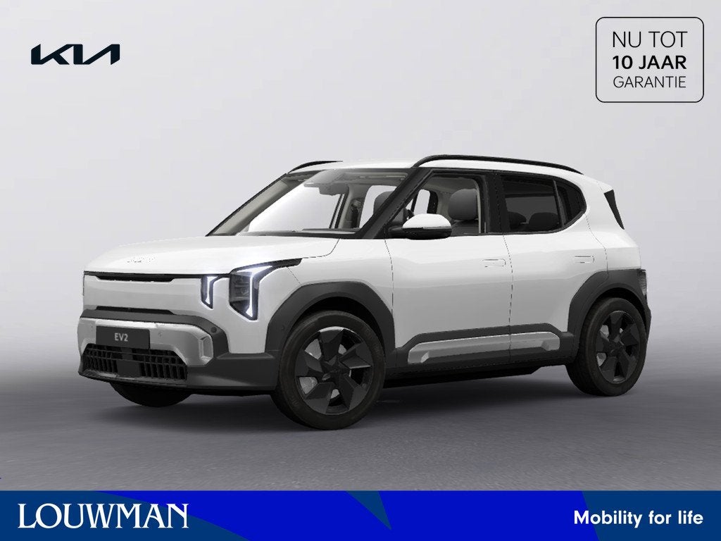 Kia EV2 Plus Advanced 42.2 kWh * Voorraadvoordeel inclusief, Auto's, Kia, 12 maanden, Wit, Nieuw, SUV of Terreinwagen