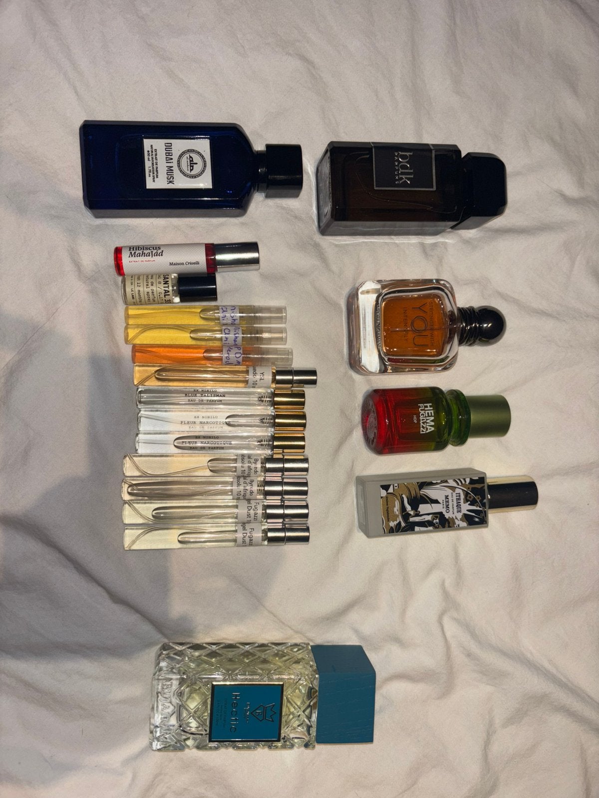 Parfum collectie te koop of ruil, Zwart, Ophalen of Verzenden, Zo goed als nieuw, Handen en Nagels