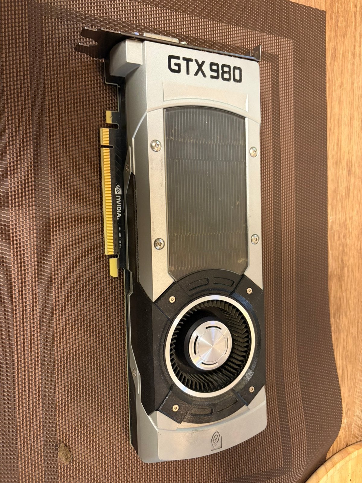 NVIDIA GTX 980 videokaart, Computers en Software, PCI-Express 3, Gebruikt, Ophalen of Verzenden, GDDR5