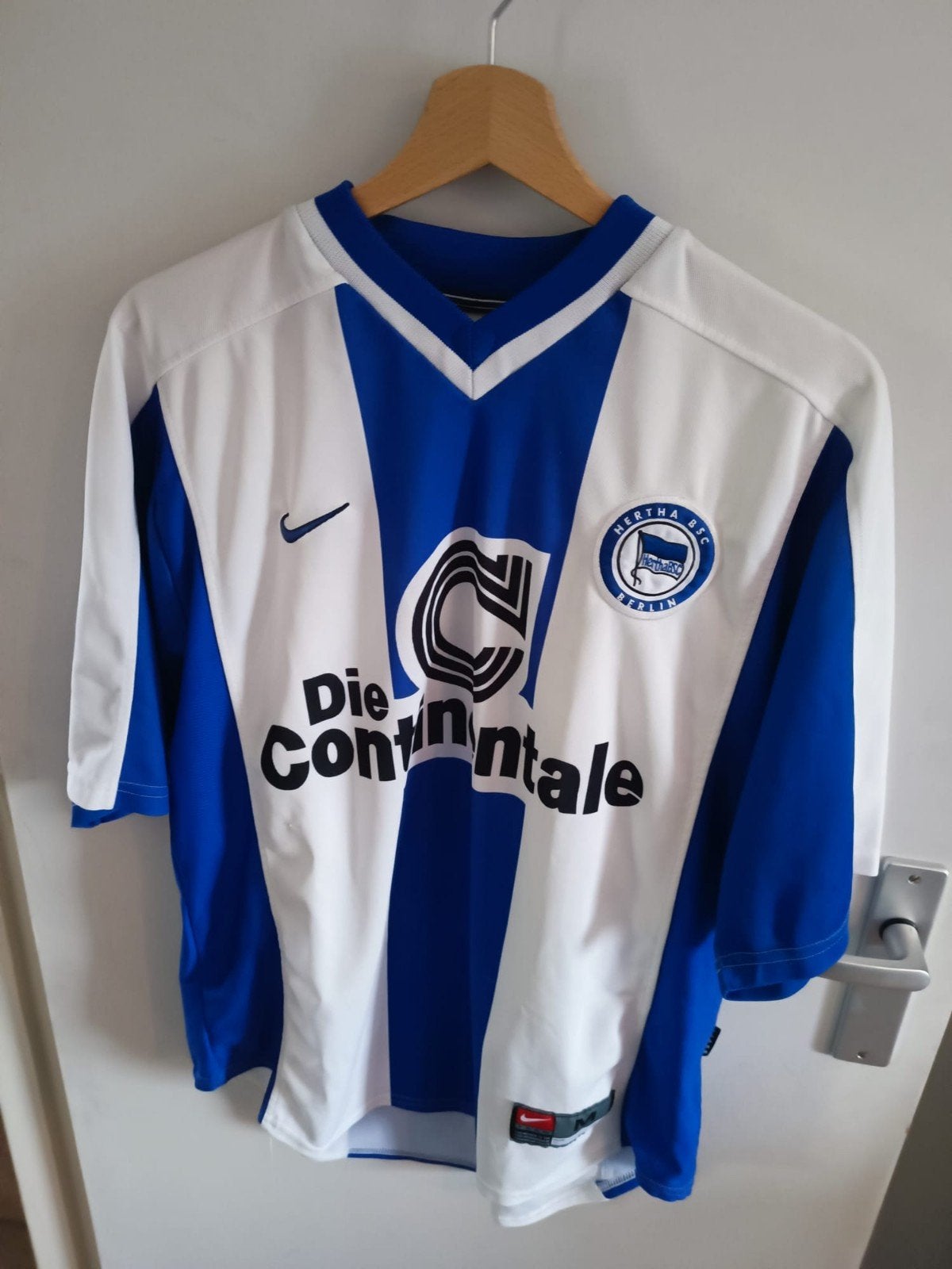 Hertha BSC Nike Voetbalshirt 1999-2000 - Maat M, Nike, Ophalen of Verzenden, Zo goed als nieuw, Voetbal