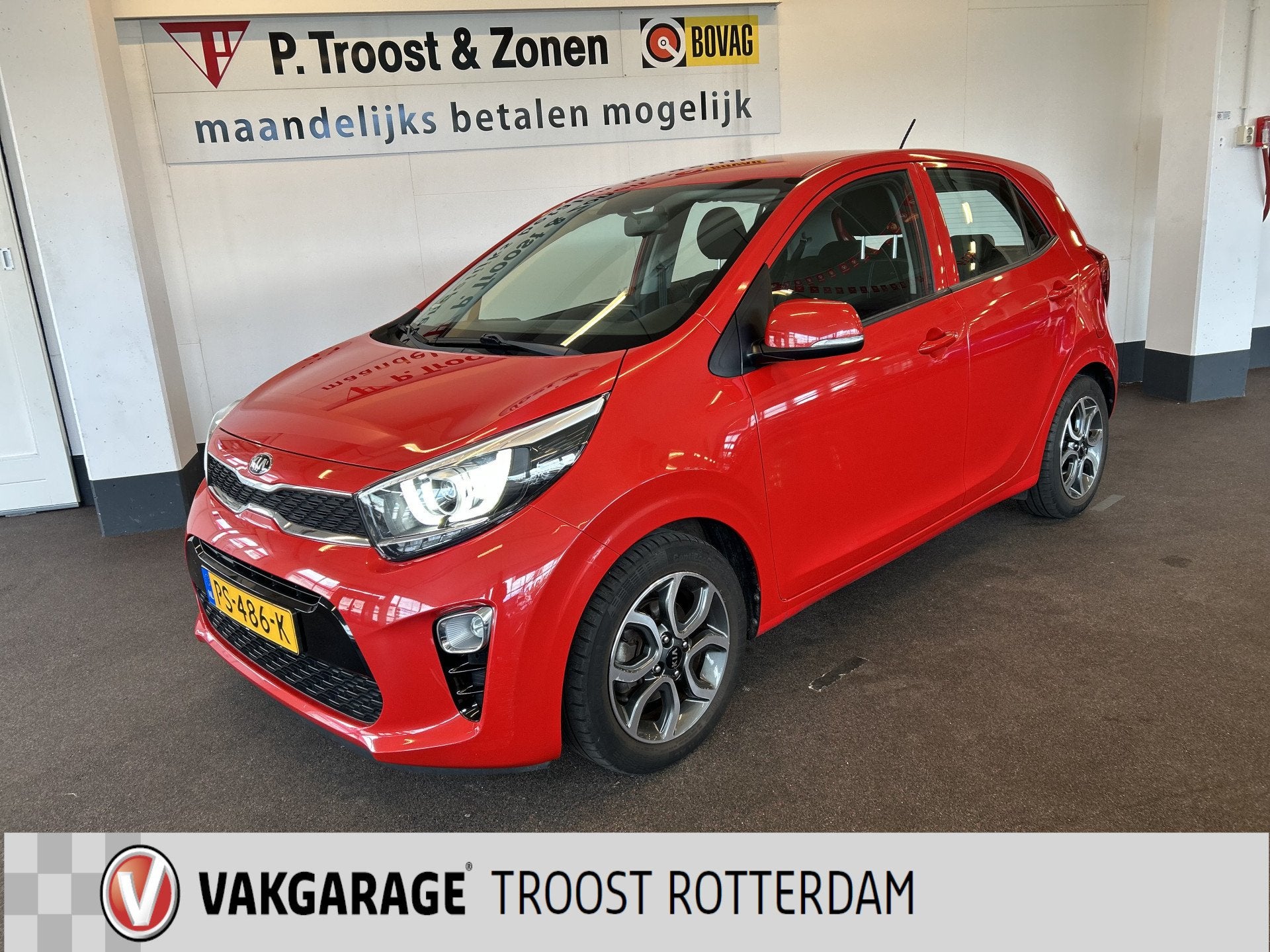 Kia Picanto 1.0 CVVT First Edition | Apple carplay | Achteru, Voorwielaandrijving, Stof, Gebruikt, Start-stop-systeem