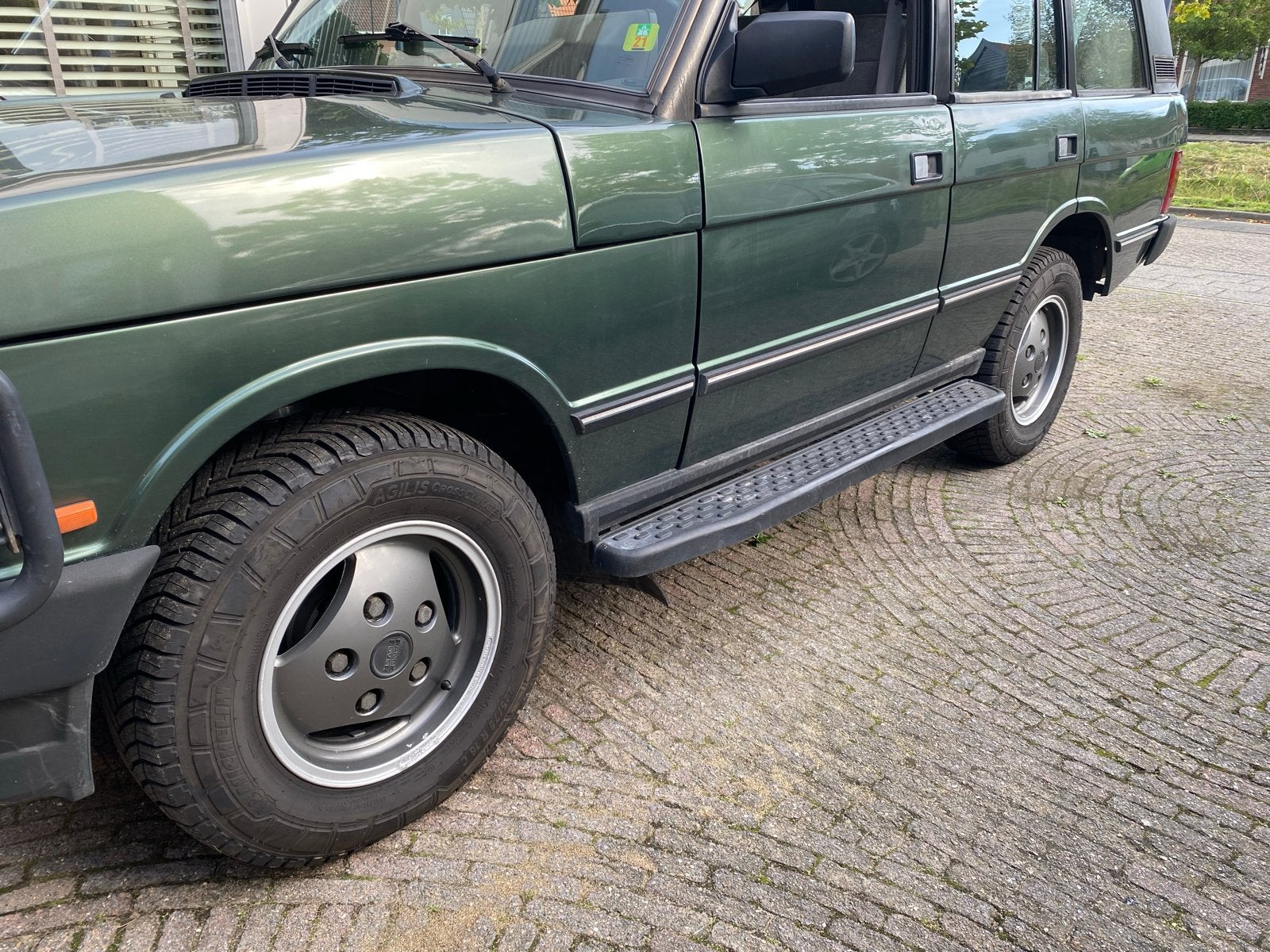 Side Steps Chevron Tread voor Range Rover Classic (STC8130AB, Ophalen, Gebruikt, Links, Land Rover